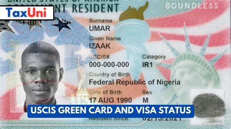 uscis green card status